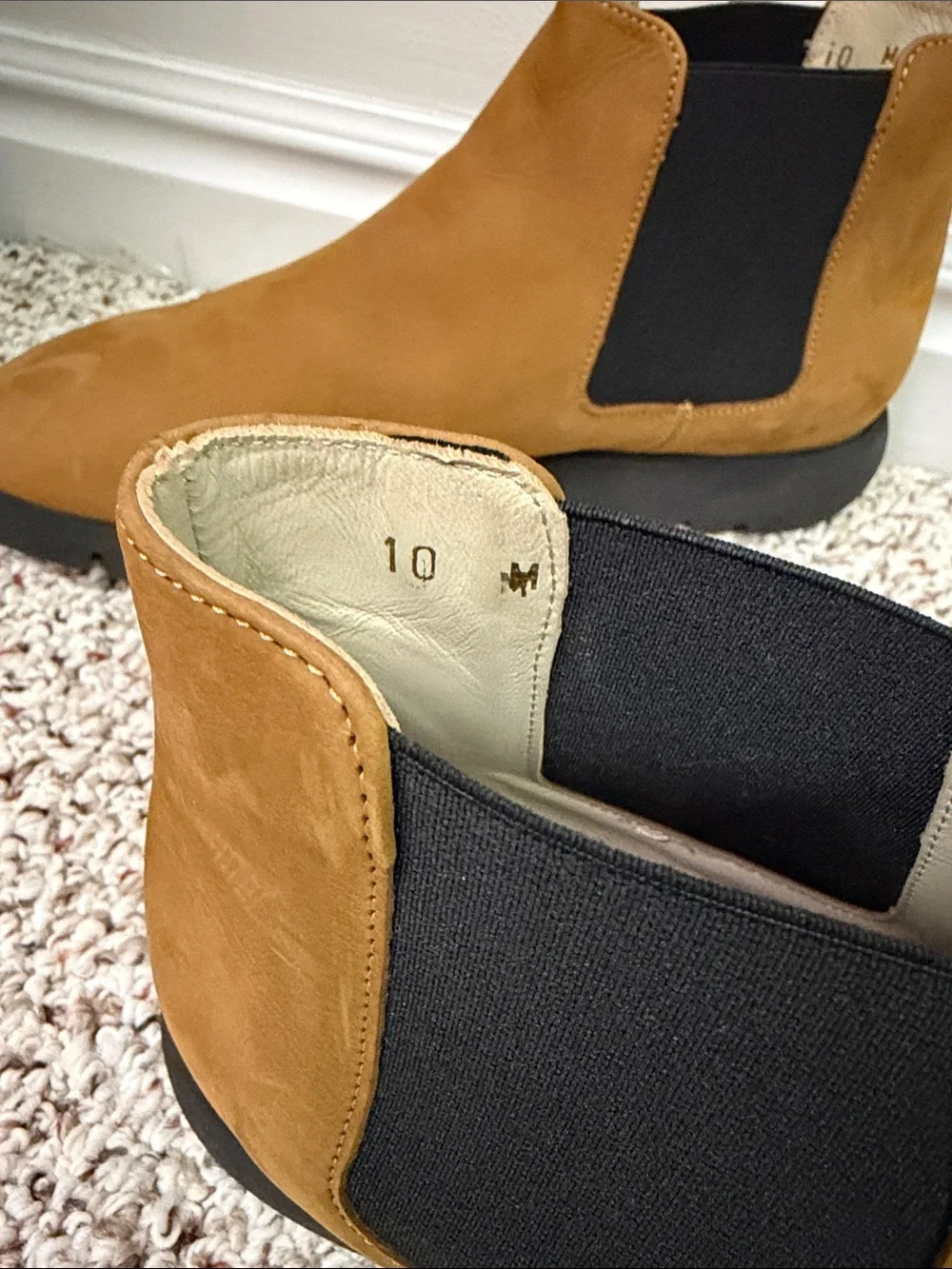 Amalfi Men's Chukka Boots in Tan and Black